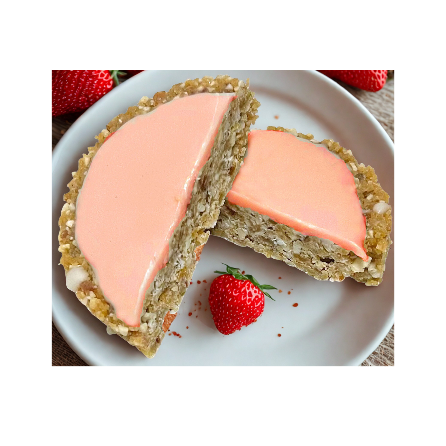 Strawberry Cookie Bar (Half Dozen)