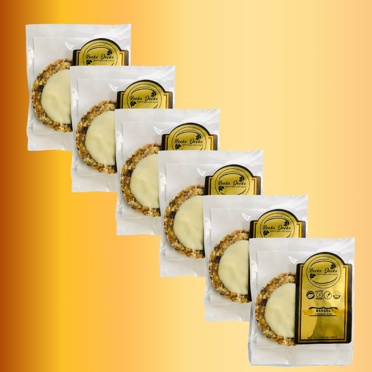 Banana Cookie Bar ( Half Dozen)