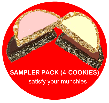 Sampler Pack (4 Cookies)